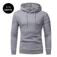 ASTHON  – Herbst-KapuzenHoodie für Männer – Grau
