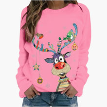 Elina | Weihnachtspullover – Rosa