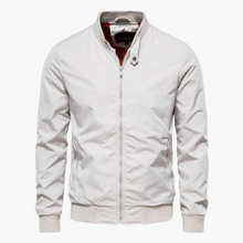 Winddichte Freizeitjacke für Herren – Weiß