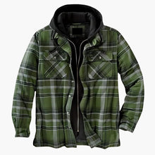 Micheal I Gesteppte Hemdjacke – Grün