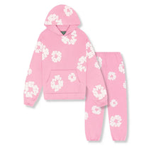 Niklas | Flower Tears Trainingsanzug – Rosa
