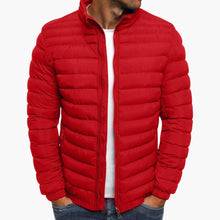 Gabriel | Stilvolle Steppjacke für Herren – Rot