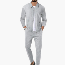 Luis | Stylischer Tech-Suit – Grau