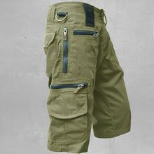 Karl - Outdoor-Shorts für Herren mit vielen Taschen – Hellgrün