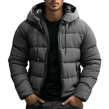 Theon | Warm Winterjacke für Männer – Grau