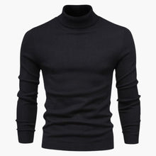 Finn | Exklusiver Rollkragenpullover – Schwarz