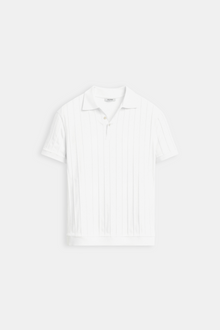 Elegantes Herren-Polohemd in Weiß – Minimalistisch und Zeitlos – Weiß