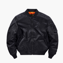 Anton | Klassische Bomberjacke – Schwarz