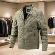 Pierre - Vielseitige Steppjacke für jede Gelegenheit – Khaki