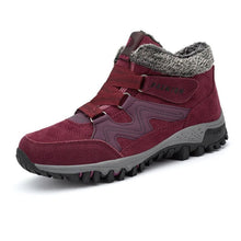 Tamara - Bequeme, warme Schuhe – Rot