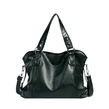 Elegante Tote Bag aus Kunstleder – Grün