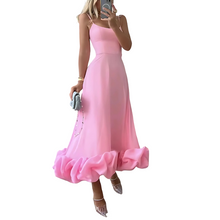 Romina® | Ausgestellter, floraler Midirock für Damen – Rosa