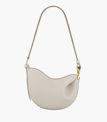 Tote Bag Damen Vegan – Große Schultertasche aus Kunstleder in Cognac – Creme