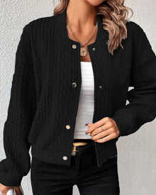 Octavia® | Elegante Bomberjacke – Schwarz