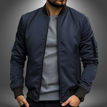 Sim | Herren Lässige Brise Jacke – Leichte Casual Jacke Herren – Blau