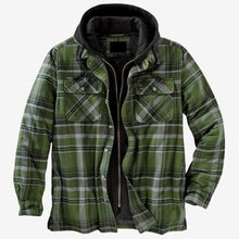 Flanelljacke   Flanelljacke – Grün