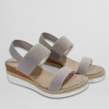 Yara | Komfort-Sandalen – Grau