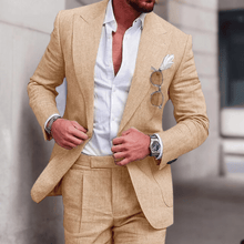 Eleganter Anzug für Herren – Champagner