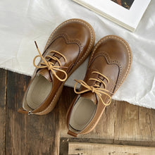 Vanessa - Klassische Oxford-Schuhe für Damen – Khaki