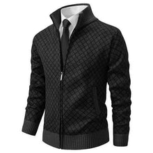 Oliver | Luxuriöser, lässiger Cardigan – Schwarz