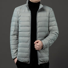 Leichte Herren-Steppjacke mit Reißverschluss - Patrick – Grau