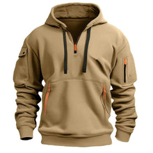 Hood | Herren Hoodie aus Baumwolle – Khaki