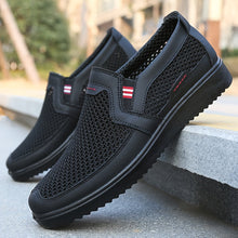Chingiz - Atmungsaktiver Rutschfester Schuh Aus Mesh – Schwarz-Rot