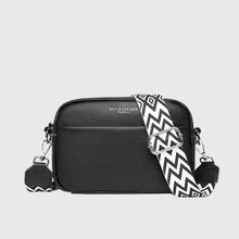 Giulia™ | Leder Schultertasche – Schwarz