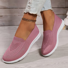 Elegante Gestrickte Unisex-Sneaker für Damen | Perfekt für Alltag – Pink