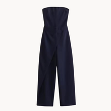 Amelia | Stilvoller, figurbetonter Damen-Overall – Schwarz