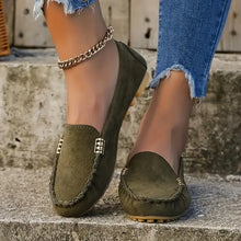 Mitsuko - Lässiger Rutschfester Loafer – Grün