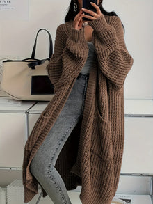 Ludivine – Jacke Mit Blumenstickerei Knopfleiste Und Rüschen Am Saum – Braun