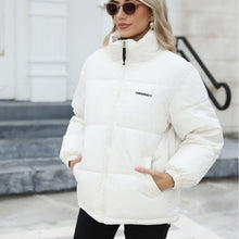 Kallena – Winddichte, Gesteppte, Warme Jacke – Weiß