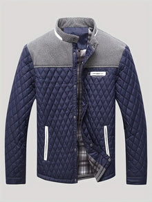 Proctor - Lässige Langarmjacke Mit Taschen – Blau