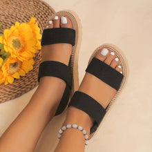 Rideza-Orthopädische Sommersandalen für Frauen – Schwarz