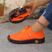 Hilga – Turnschuh Mit Schnürung Und Flexibler Sohle – Orange