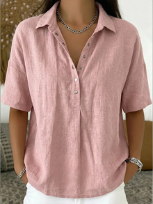 Norellin - Bluse in Softtouch-Qualität – Pink