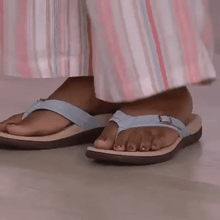 Nelly | Orthopädische Sommersandalen für ultimativen Komfort – Hellblau