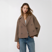 Claire - Schicke und komfortable Jacke – Braun