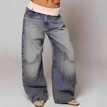 Vanessa - Komfortable, weit geschnittene Jeans – Blau