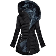 Jasmine - Modische Damen-Kapuzenjacke – Schwarz