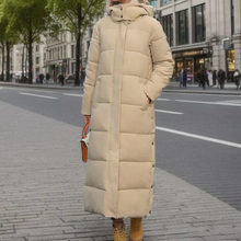 Liriane | Eleganter Wintermantel mit hervorragender Wärme – Khaki