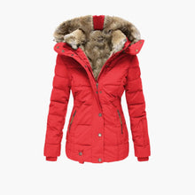 Strukturierte Jacke für Damen – Rot