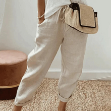Sherry® | Bequeme Hose für Damen – Beige