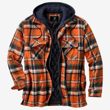 Flanelljacke   Flanelljacke – Orange