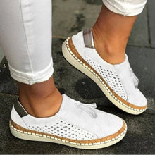 Pia | Bequeme Slip-on-Sneaker – Weiß