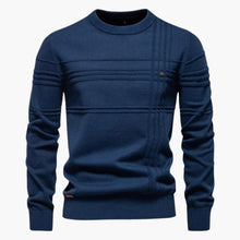 Maxim | Elegantes Design, Hochwertiger Pullover – Marineblau