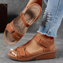 Janet | Orthopädische Comfort Flex-Sandalen – Braun