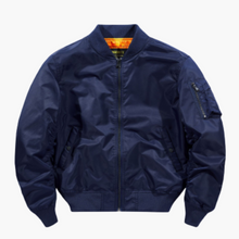 Anton | Klassische Bomberjacke – Dunkelblau