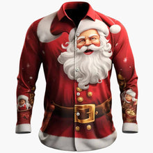 Leonhard | Bequeme Weihnachtsshirt – Rot